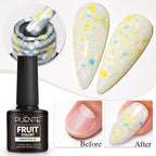 PUENTE 5ml Metallic Painting Liner Gel Polish Bright Mirror Effect Semi-Permanent UV Nail Varnish For Stunning French Nail Art