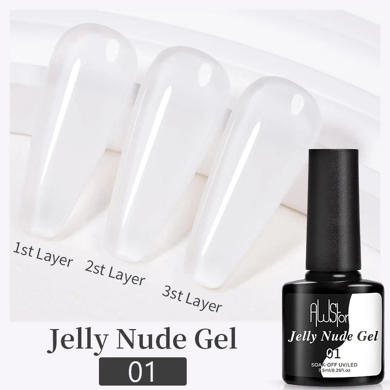 AWStorG 5ML Super Silver Metallic Gel Nail Polish Metal Effect Painting Gel Chromes Varnis Semi Permanent for Nail DIY