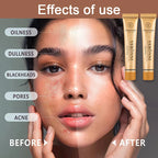 Long-lasting waterproof and sweatproof concealer with natural nude Maquiagem Liquid Concealer Beauty Face  Cosmetics Makeup Base