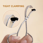 1PC portable eyelash curler, stainless steel wide-angle eyelash curler, used for eyelash curling and extension