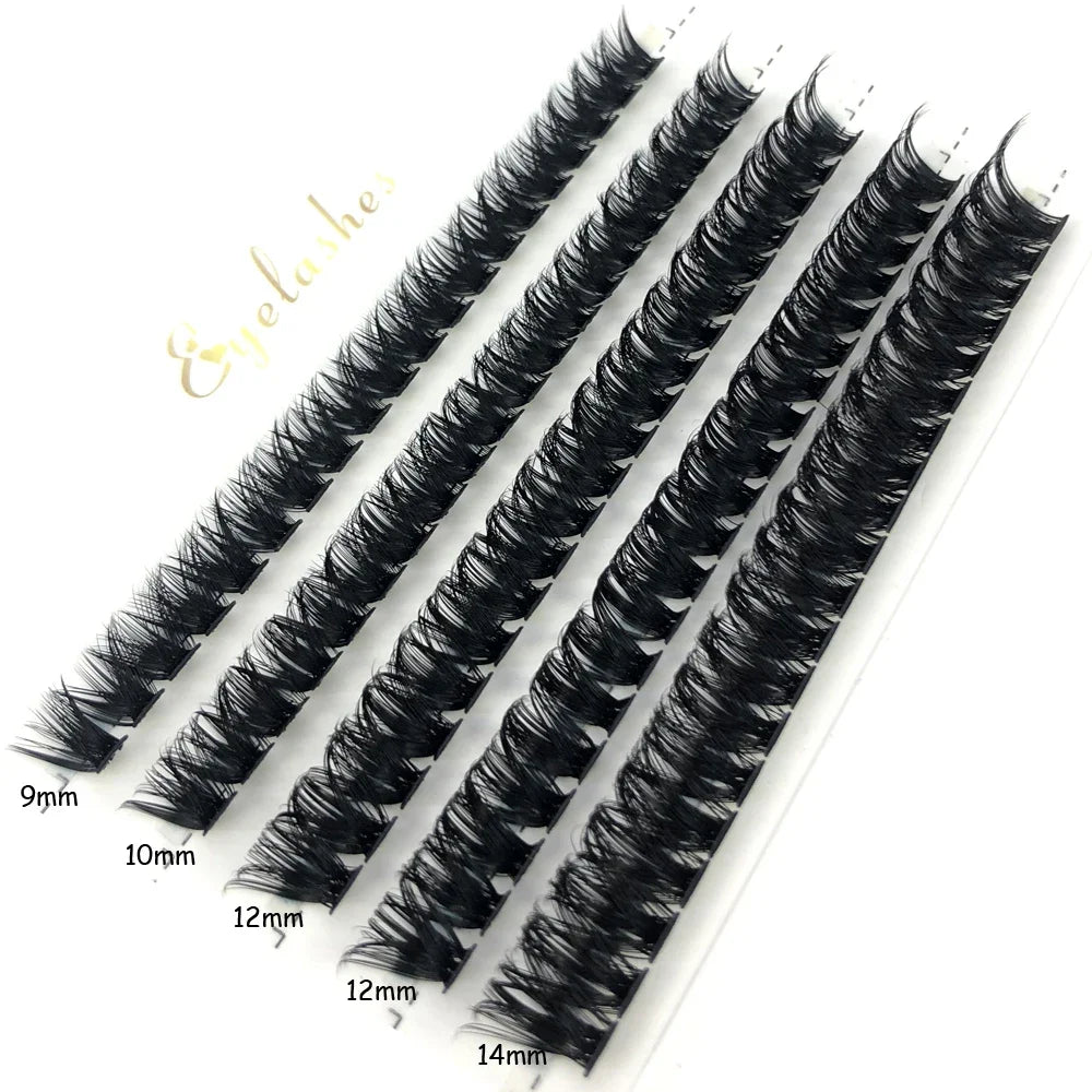 60D/80D Mink Eyelashes 100/280 Bundles Natural Eyelash extension 3D Russia Volume Individual Eyelash Cluster Makeup Tools Lashes