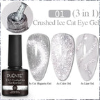 PUENTE 5ml Metallic Painting Liner Gel Polish Bright Mirror Effect Semi-Permanent UV Nail Varnish For Stunning French Nail Art