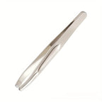 1pc Premium Round Head Tweezers for Eyebrow & Facial Hair Removal Seamless Clips, Short Hair Precision Easy Combing for Eyebrows