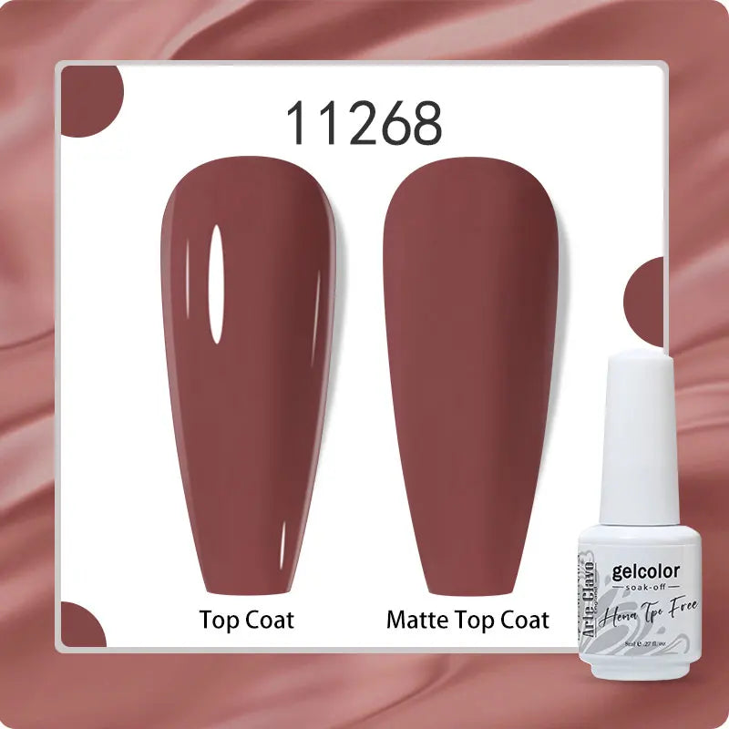 Arte Clavo 8ml HEMA TPO Free Gel Nail Polish Nail Art Manicure Semi Permanent Gel UV Hybrid Varnishes Base Top Coat Enamels New