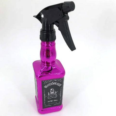 500ML/650ML Hairdressing Spray Bottle Salon Barber Hair Tools Water Sprayer Retro Whiskey Oil Head Watering Can