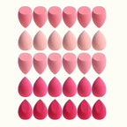 Rainbow Makeup Sponge Set 5-10PCS - Vegan Dual Use Blender for Liquid & Powder | Hypoallergenic Travel Essentials Fragrance-Free