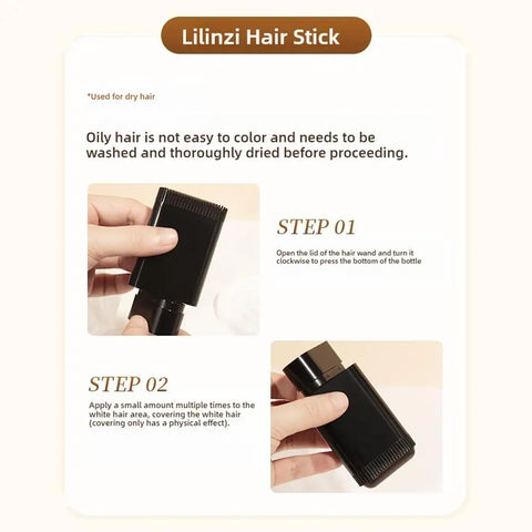 Cover Gray Hair Covering Artifacts Hair Comb Hair Color Comb Black Hair Disposable Hair Color Pen Hair Color Stick
