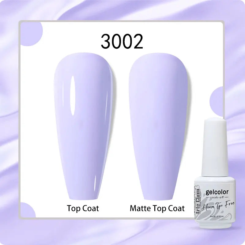 Arte Clavo 8ml HEMA TPO Free Gel Nail Polish Nail Art Manicure Semi Permanent Gel UV Hybrid Varnishes Base Top Coat Enamels New