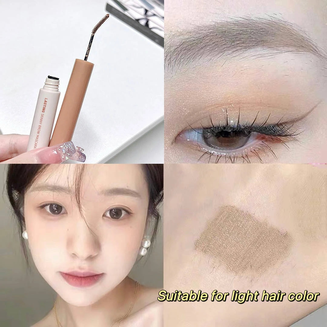 Natural Eyebrow Enhancer Dye Gel Tint Set Waterproof Long Lasting Quick Dry Dyeing Brow Tattoo Tinted Cream Brow Makeup Cosmetic