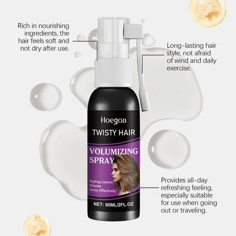 Fluffy Volumizing Hair Spray Non-greasy Quick-Drying Wash Free Increase Volume Styling Modeling Hairdressing Hair Shaping Spray