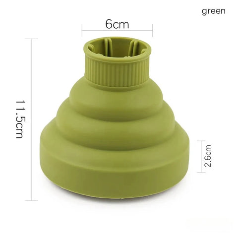 Universal Blow Dryer Diffuser Attachment for Curly Thick Hair Collapsible Hairdryer Blower Diffuser Hairdressing Styling Tools
