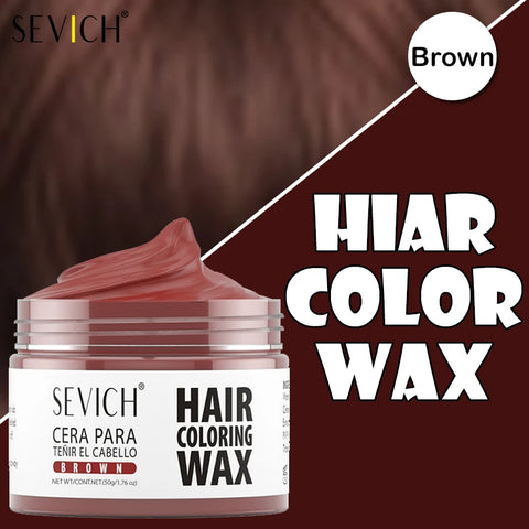13 Color Hair Colour Wax DIY Hairs Dyed Mud Easy To Wash Long Lasting Dye for Eyebrow Beard Coloring Temporary Hair Colour Cream