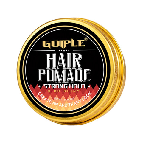 GOIPLE 180ml Wave Shampoo Deep Clean 360 Style High Shine Hair Pomade Strong Hold Layered Control Wavy Cream For Men