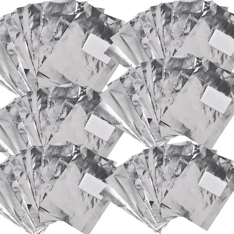 Professional Grade Nail Polish Remover Foil Wraps - 100pcs Thickened Cotton Swabs