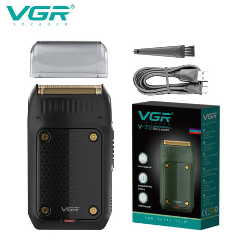 VGR Long Life Hair Trimmer Powerful Power Hair Trimmer Set for Men with Base series hair trimmer