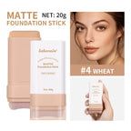 Concealing Foundation Stick 5 Shades With Built-In Brush Brighten Lightweight And Waterproof Formula Face Contour Stick Makeup