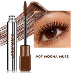 8 Colors Green Mascara Thick Curling Waterproof Natural Eyelashes Long Lasting Blue White Pink Black Eye Makeup Korean Cosmetics