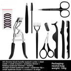 Stainless Steel Eyelash Curler Natural Curl Portable for MUAs Beginners Travel Daily Use with Silicone Pads Beauty Makeup Tool