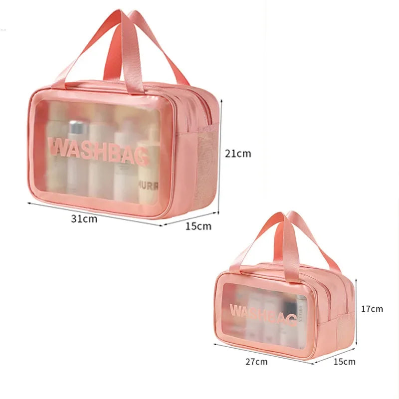 Wet-dry separation makeup bag portable toiletry bag travel essentials large capacity storage bag fitness swimming essentials