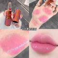 Diamond Temperature Color Changing Glitter Lipsticks Waterproof Longlasting Moisturizing Velvet Matte Lip Tint Sexy Lips Makeups