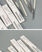 Chocolate Brown Eyeliner Gel Pen 5 Colors Long-lasting Waterproof Gel Eyeliner Latte Coffee Matte Silkworm Eyeliner Pen Makeup