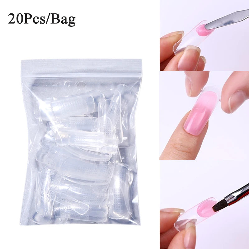 UR SUGAR Milky White Clear Pink Color 15ml Jelly Extension Nail Gel Polish Soak Off UV LED Gel Varnish Manicure Tips Tools