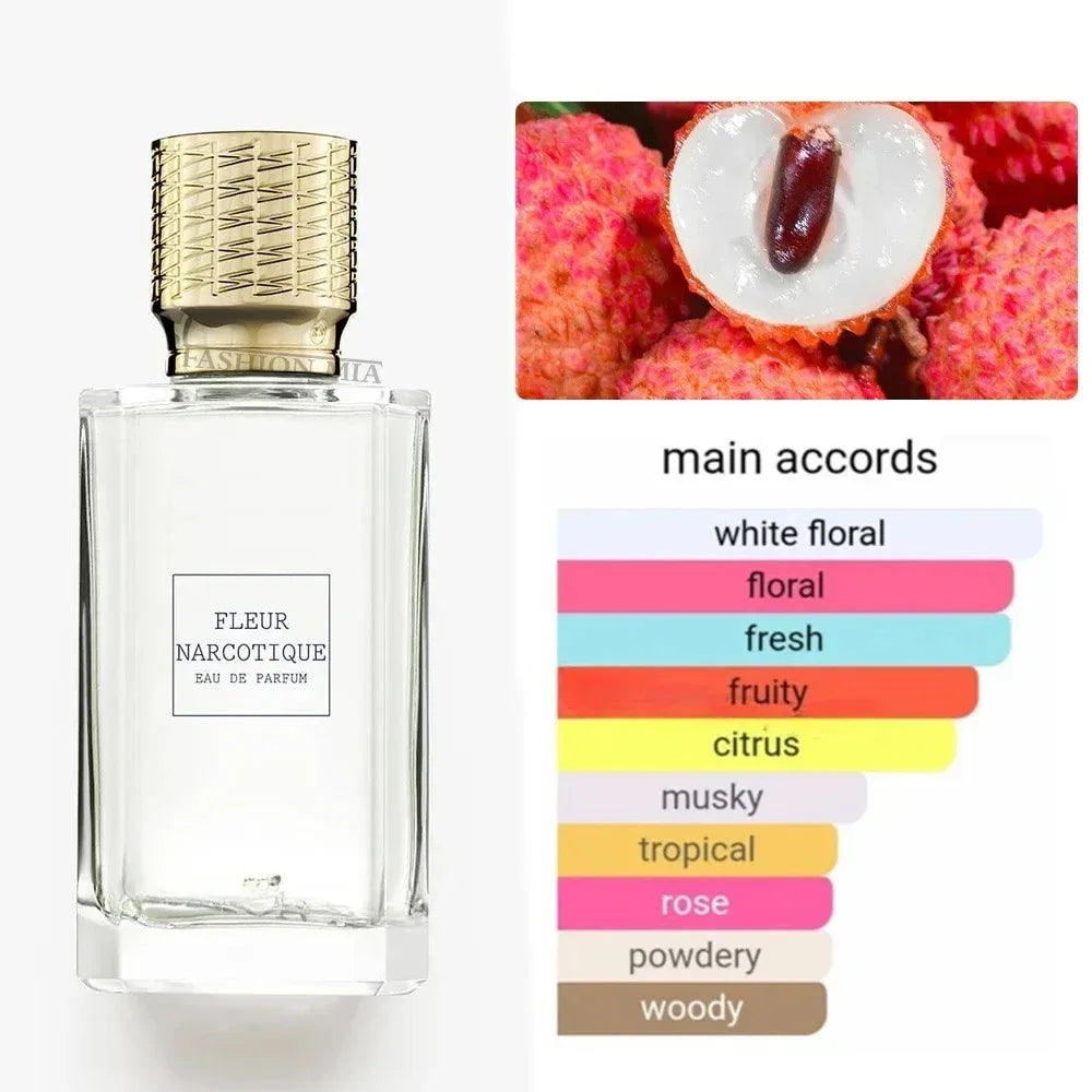100ml Luxury Brand thEnchantment of Blue Protective Talisman Flower unisex Long Lasting Woody Floral Pheromone Cologne Fragrance