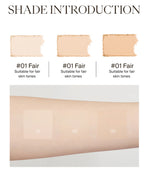 JOOCYEE Skin-melting Pressed Powder SILKY SOFT POWDER FOUNDATION Silver Bow Limited Edition Long-lasting Natural Makeup