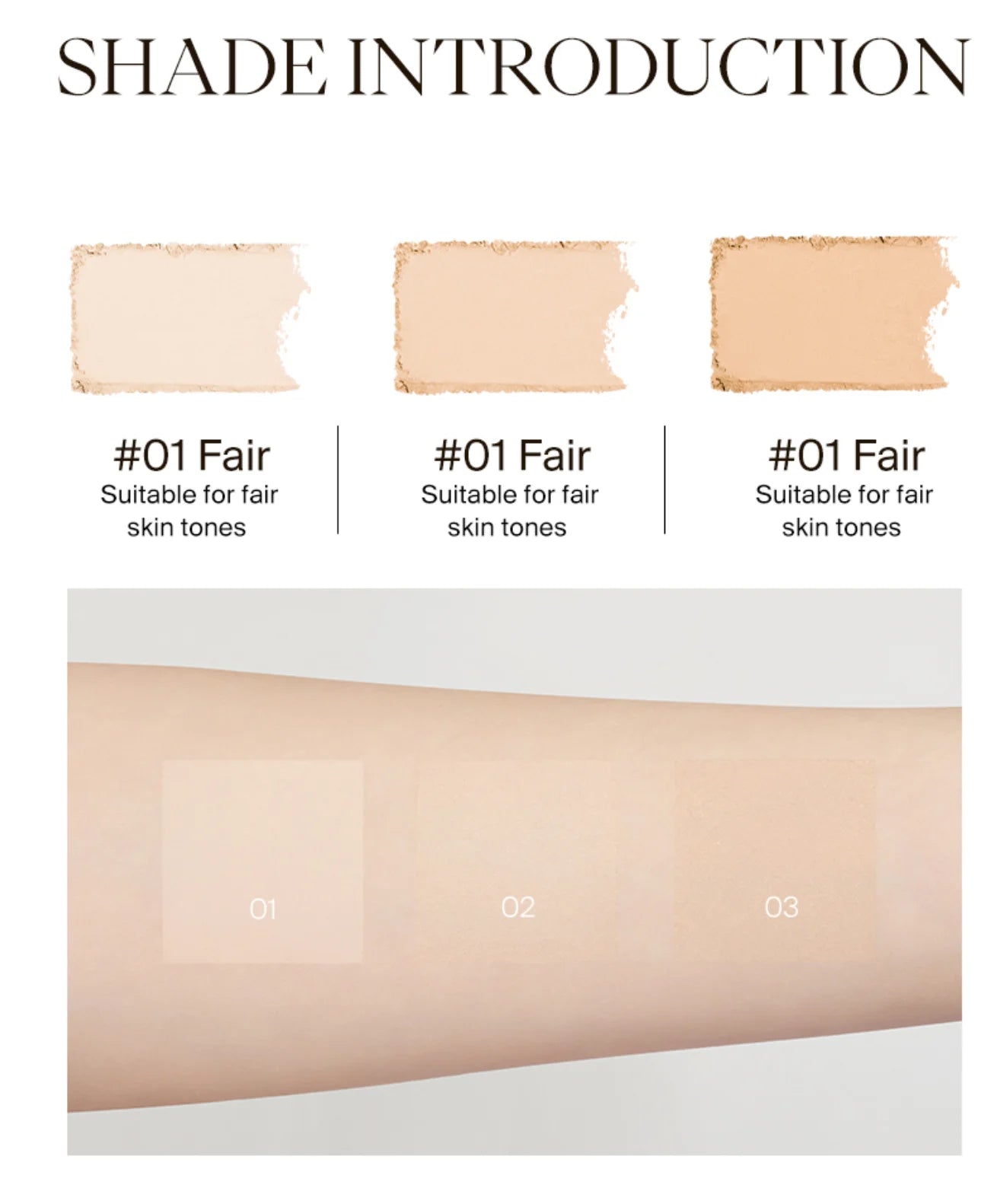 JOOCYEE Skin-melting Pressed Powder SILKY SOFT POWDER FOUNDATION Silver Bow Limited Edition Long-lasting Natural Makeup