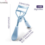 1pc Eyelash Curler With Soft Silicone Pad Women Eyelashes Curling Clip Long Lasting Lift Lashes Makeup Accessories Cosmetic Tool