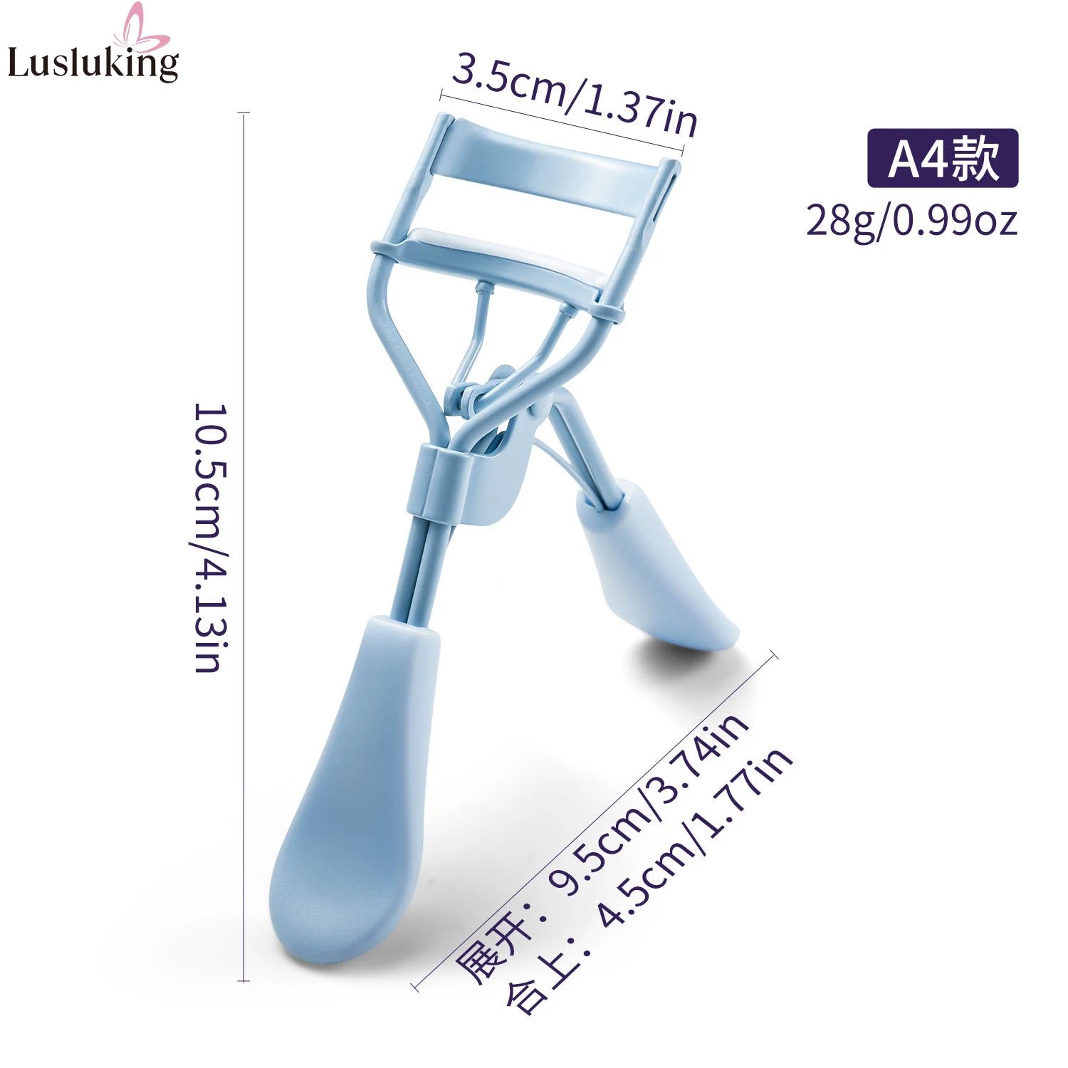 1pc Eyelash Curler With Soft Silicone Pad Women Eyelashes Curling Clip Long Lasting Lift Lashes Makeup Accessories Cosmetic Tool