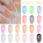 FTMY 7ML Jelly Gel Nail Polish Candy Color Gel Polish Long Lasting Nail Gel For Nail Salon - Multicolor Optional