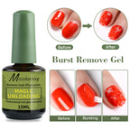 Misscheering 15ml Magic Fast Nail Gel Polish Remover Clean UV Soak Off Semi Permanent Varnish Nail Art Removal Tools Manicure