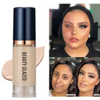 6 Color Face Liquid Foundation Waterproof Long Wear Oil Control Foundation Concealer Liquid Foundation Beauty Makeup Cosmetic
