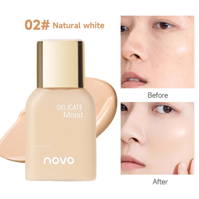 Smooth Liquid Foundation, Moisturizing BB Cream, Long-Lasting Oil-Control CC Cream, Waterproof And Sweat-Proof,Even skin tone