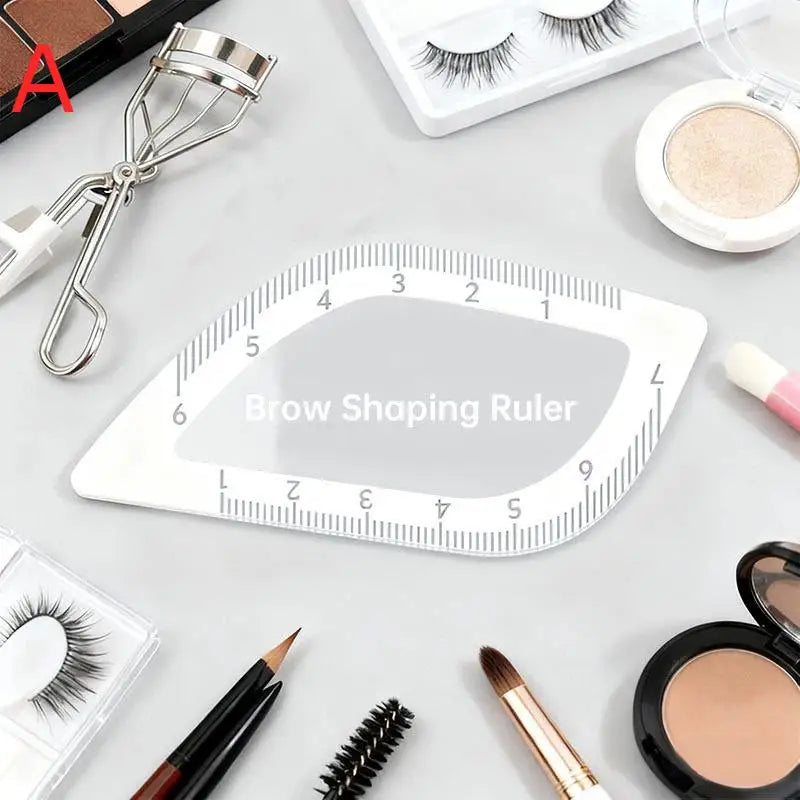 1 Minute Fast Drawing Design Brow Easy Tool Microblading Permanent Makeup Stencils Brow Mapping Ruler Eyebrow Shaping Ruler