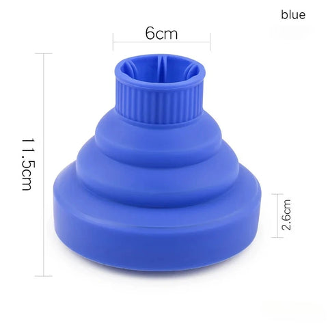 Universal Blow Dryer Diffuser Attachment for Curly Thick Hair Collapsible Hairdryer Blower Diffuser Hairdressing Styling Tools