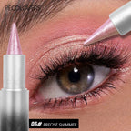 1PC Monochrome Glitter Eyeliner and Eyeshadow Pencil - Waterproof, Portable, Cutting-edge Design, Perfect Holiday Gift for Girls