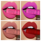 Hot Velvet Matte Nude Lip Gloss Sexy Long Lasting Non-stick Cup Nude Red Liquid Lipstick Waterproof Make-up for Women Cosmetic