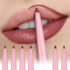 1PC Waterproof Matte Lip Liner Contours Lips in Shades Sexy Red Lipstick Natural Color Lip Makeup Hydrating Lip Cosmetic Gifts