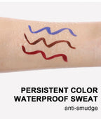 Colorful Eyeliner Stamp Triangle Dual-ended Liquid Eyeliner Waterproof Sweat-proof Quick Dry Eyeliner Makeup Seal Tool Cosmetics