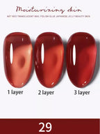 10ml 1-8pcs Milky White Quick Extension Gel Nail Polish Nude Construct Hard Semi Permanent Acrylic Extension Nail Art Varnish