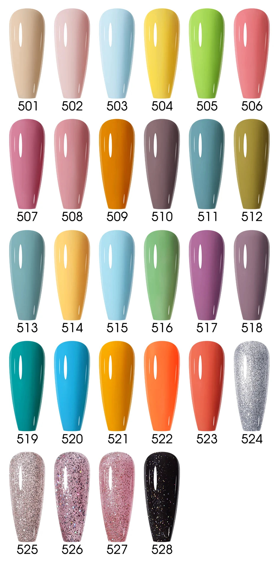 NAILCO 15ml 10pcs/Set Nude Colors Gel Nail Polish UV Gel Nail Polish Pink Nail Lakiery Esmalte Top Base Nail Art Design Vernis