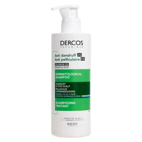 200 390ml Vichy DERCOS Anti Dandruff Purifying Shampoo For Oily Scalp Itch Relief Sulfate Free Sensitive Scalp Care Oil Control