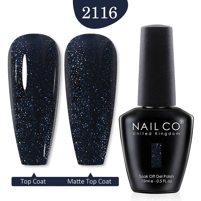 NAILCO Red Colors Series 15ML Nail Gel Polish Nail Supplies Semi Permanent For Nail Art Manicure Soak Off LED UV Hybrid Varnish