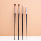 Small Crease Brush Mini Pointed Eyeshadow Blending Makeup Brush Fluffy Goat Hair / Horse Hair Precise Tapered Crease Makeup Tool