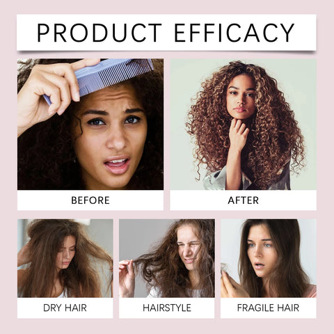 Curl Styling Elastin Nourishing Hair Preventing Dry And Damaged Hair Moisturizing Lasting Styling Curling Hair Care Essence 50ml