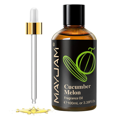 MAYJAM 100ML Fruit Fragrance Oil for Diffuser Candle Soap Making Coconut Strawberry Watermelon Blueberry Essential Oils