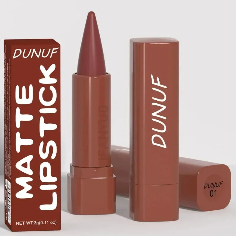 9 Colors Gradient Lip Liner Matte Black Brown Velvet Lipstick Waterproof Non Sticky Contouring Tint Lipliner Crayon Lip Makeup