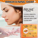 AILKE Whitening Skin Care Set, Lightening, With Double Glutathione, Reduce Black, Dark and White Spots, For All Skin Types